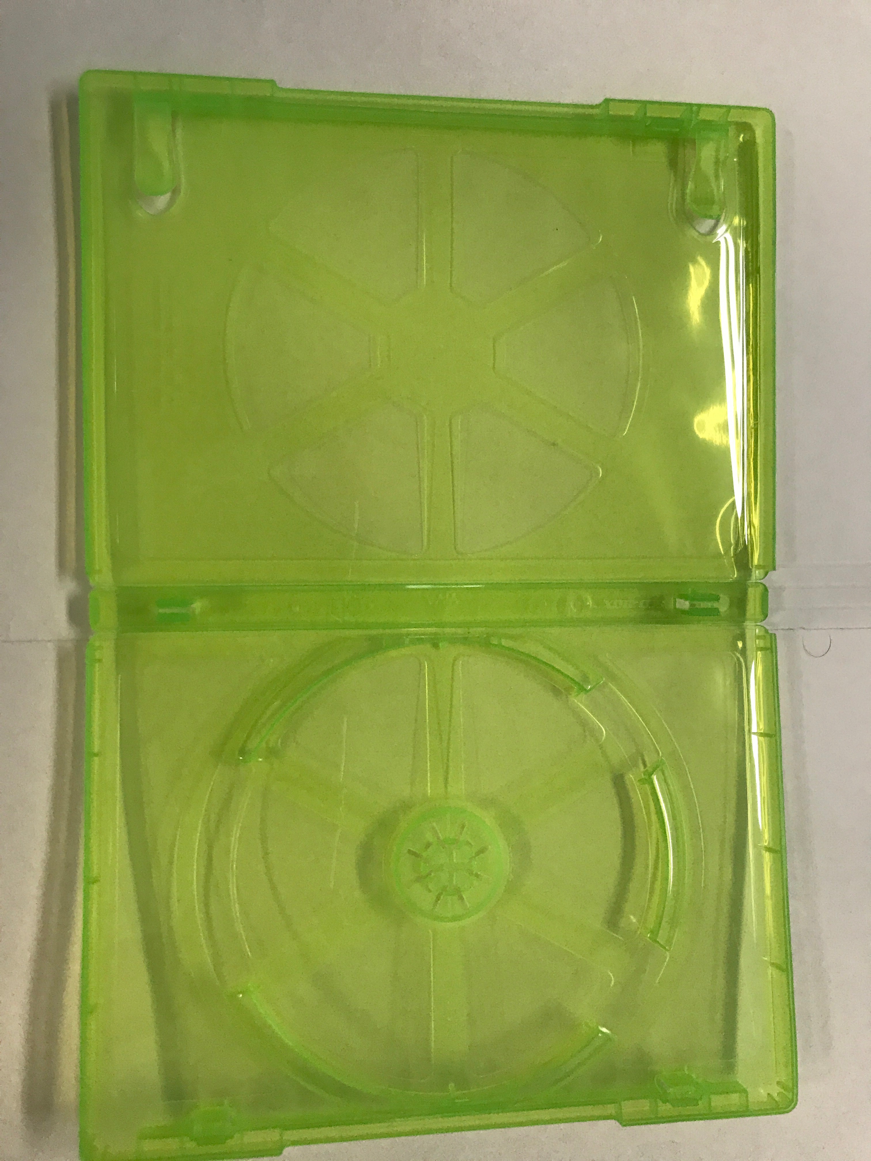 Clear Green Xbox 360 Replacement Game Cases (Set) - For Microsoft Xbox 360
